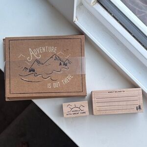 Adventure is out there Stationery Stamp Letter Kit